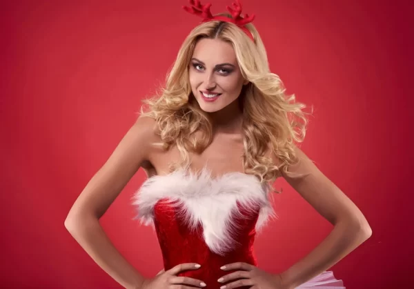 Female Strippers santa