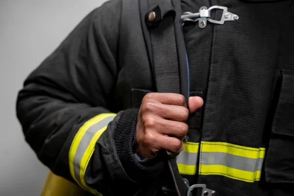 Firefighter Radio Strap