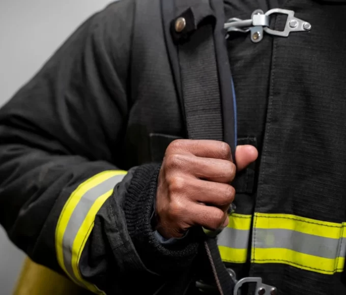 Firefighter Radio Strap