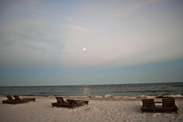 Disconnect on Beach Vacation