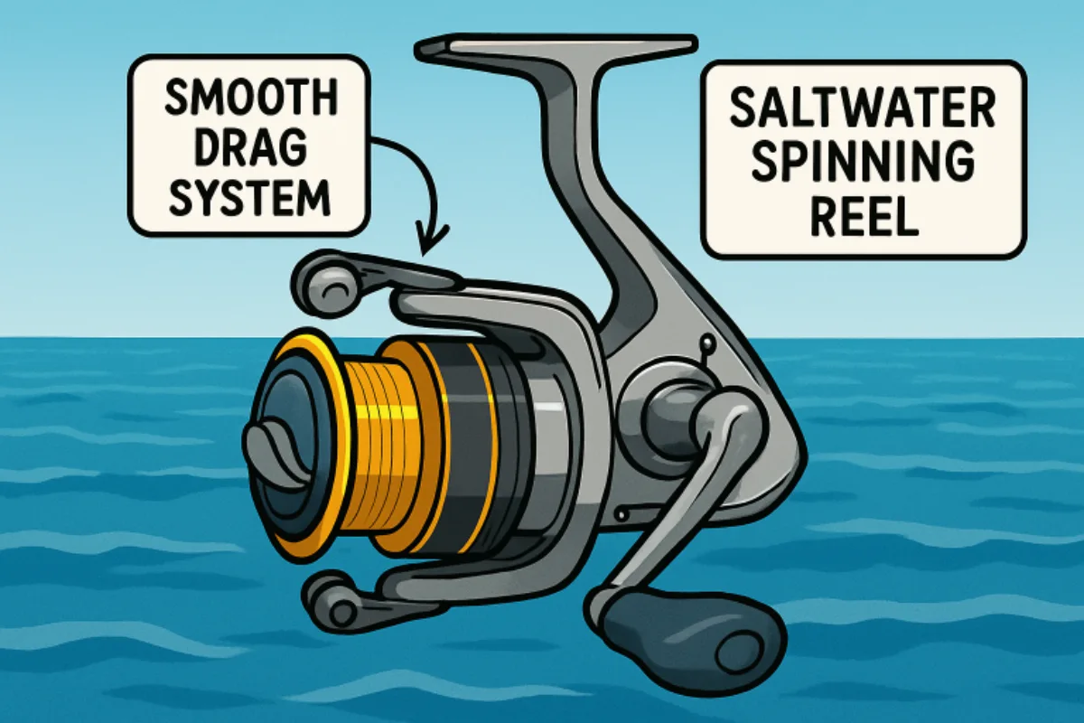 saltwater fishing reels