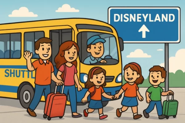 Airport Shuttle to Disneyland