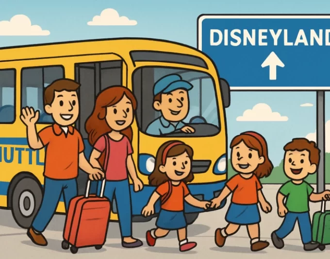 Airport Shuttle to Disneyland