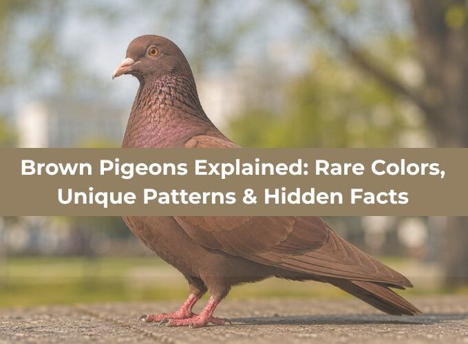 Brown Pigeons Explained Rare Colors, Unique Patterns & Hidden Facts