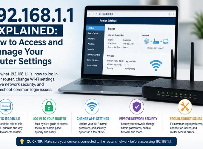 192.168.1.1 Explained_ How to Access and Manage Your Router Settings