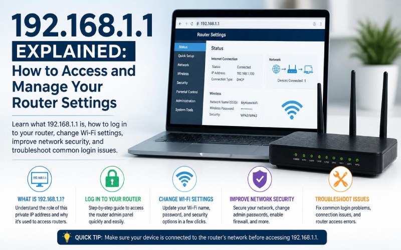 192.168.1.1 Explained_ How to Access and Manage Your Router Settings