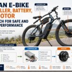 E-Bike Controller Battery and Motor