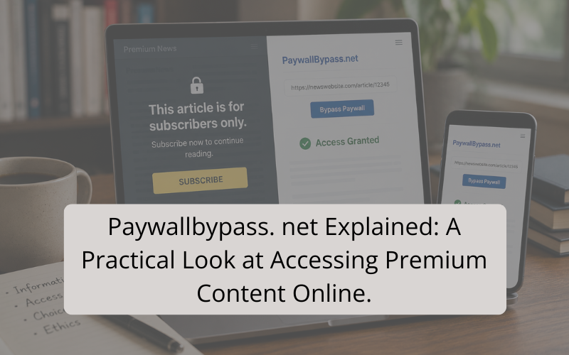 Paywallbypass. net Explained A Practical Look at Accessing Premium Content Online.