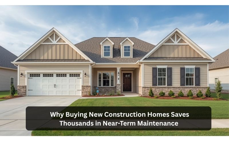 Why Buying New Construction Homes Saves Thousands in Near-Term Maintenance